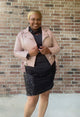Blush Leather Jacket